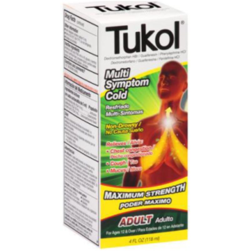 TUKOL JARABE Cough and Cold GLOBALNAT