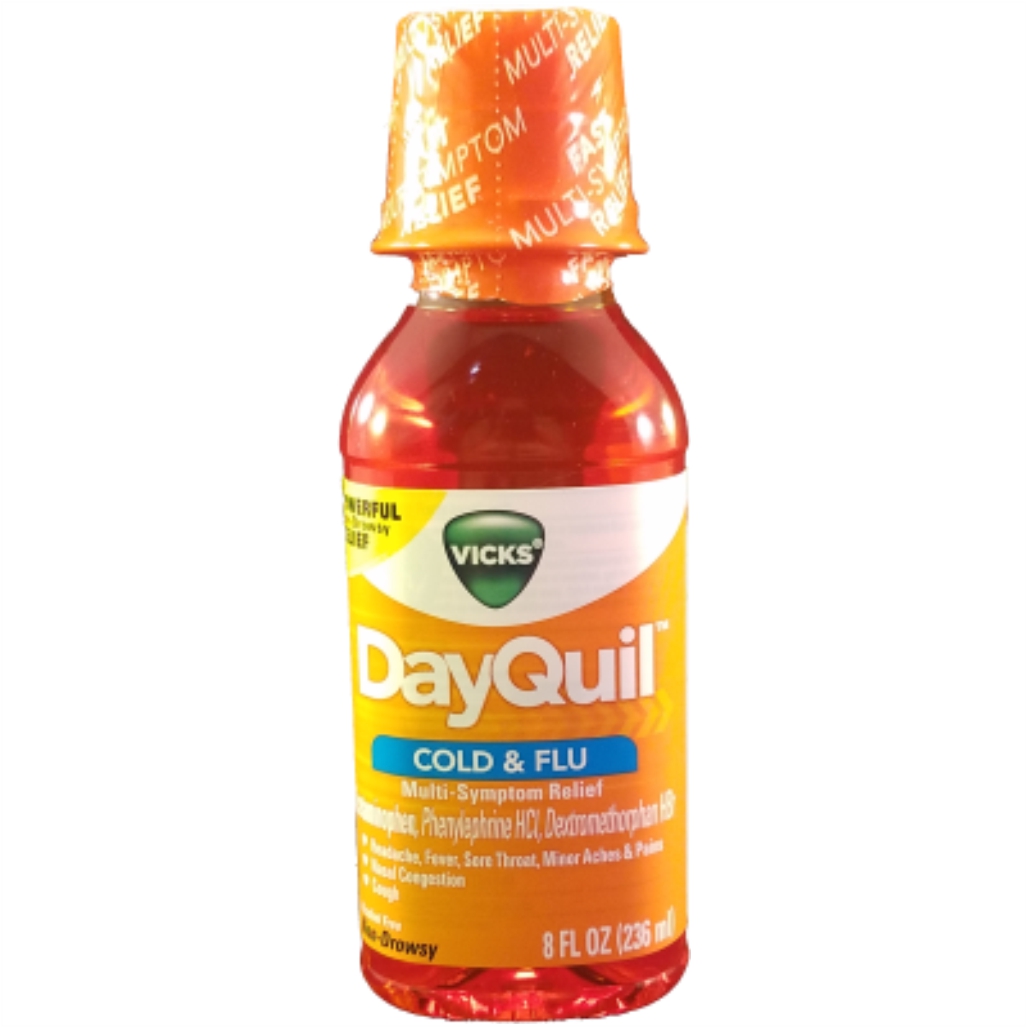 DAYQUIL Cold And Flu Jarabe GLOBALNAT